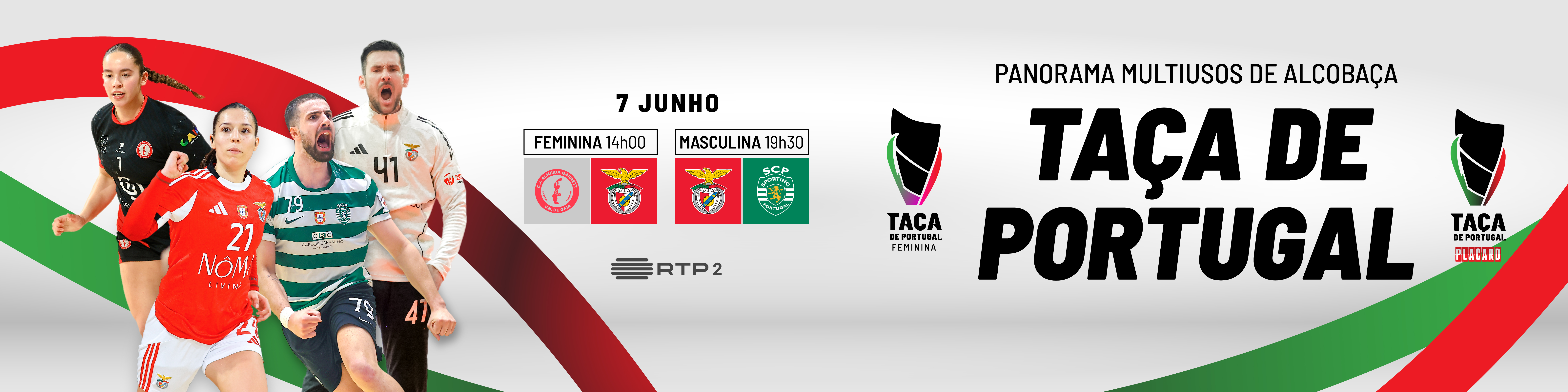 Taça de Portugal Feminina e Masculina Placard